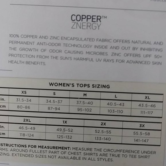 Tommie Copper Women's Performance BreezeRacerBacL - Picture 4 of 4